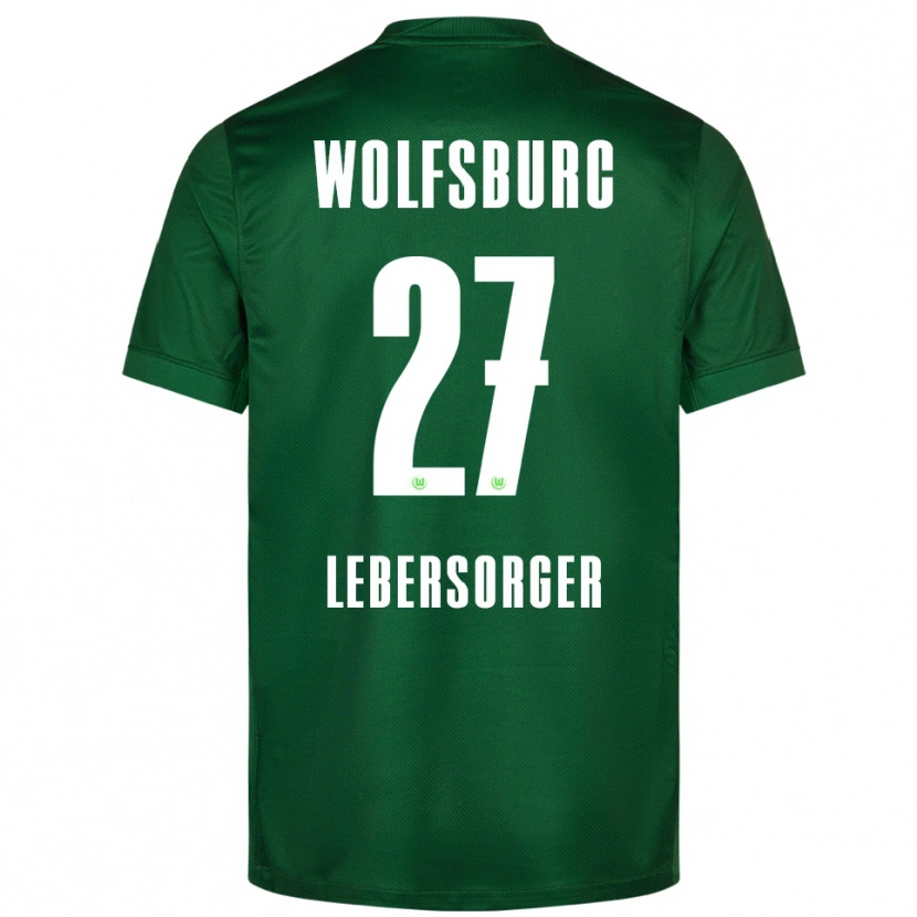 Danxen Women Kevin Lebersorger #27 Green White Home Jersey 2025/26 T-Shirt
