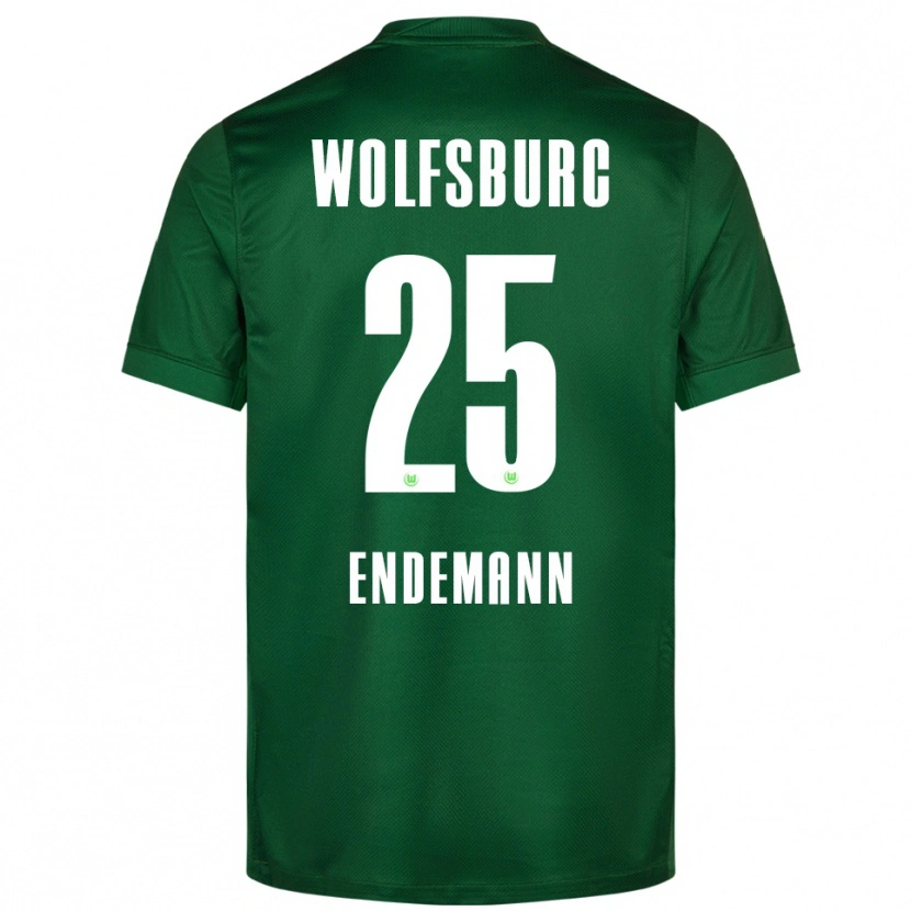 Danxen Women Vivien Endemann #25 Green White Home Jersey 2025/26 T-Shirt