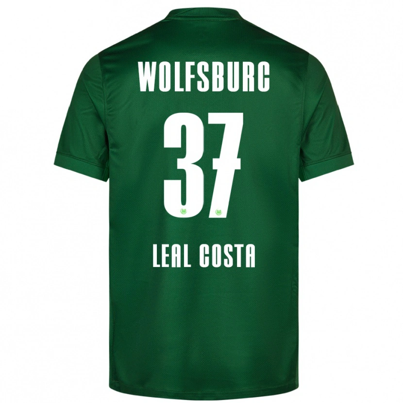 Danxen Women David Leal Costa #37 Green White Home Jersey 2025/26 T-Shirt