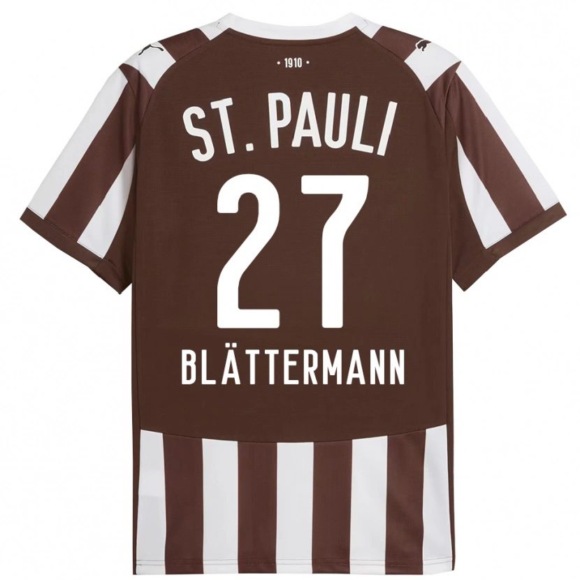 Danxen Women Levin Blättermann #27 Coffee White Home Jersey 2025/26 T-Shirt