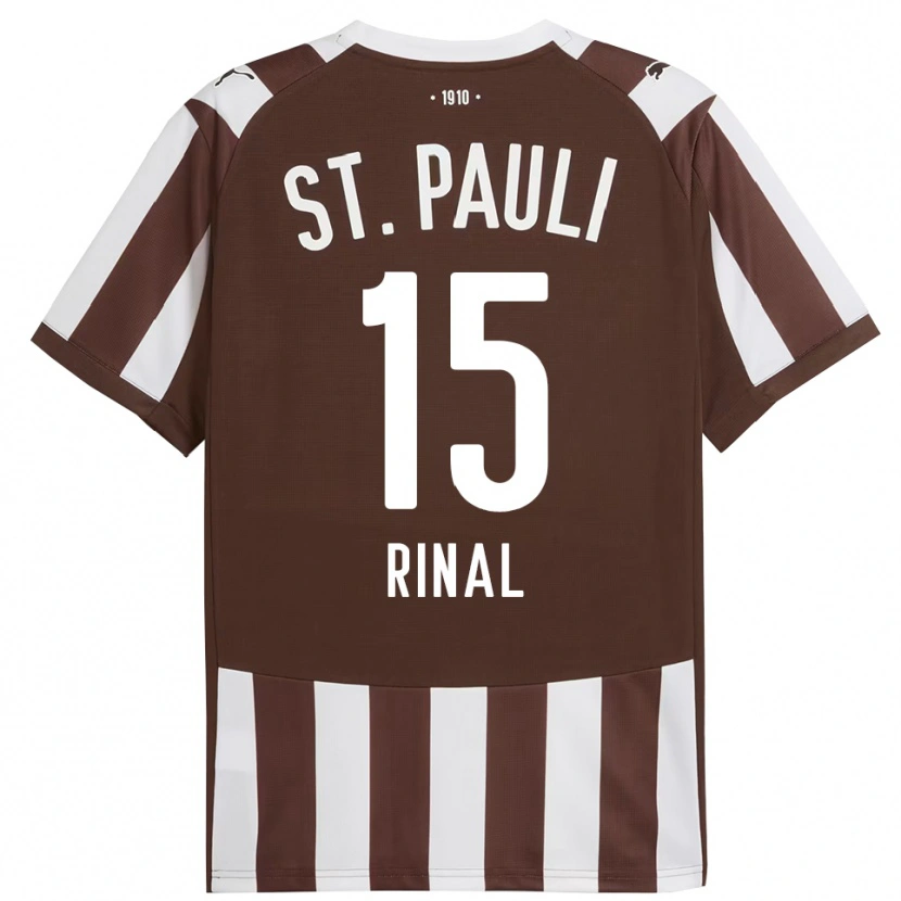 Danxen Women Selcuk Rinal #15 Coffee White Home Jersey 2025/26 T-Shirt