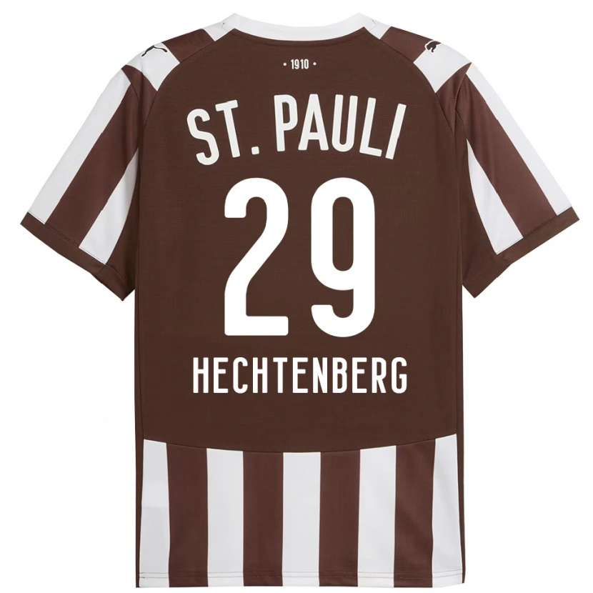 Danxen Women Julia Hechtenberg #29 Coffee White Home Jersey 2025/26 T-Shirt