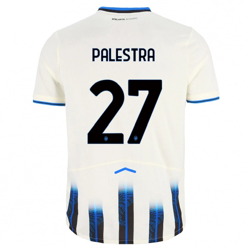 Danxen Women Marco Palestra #27 White Blue Away Jersey 2025/26 T-Shirt