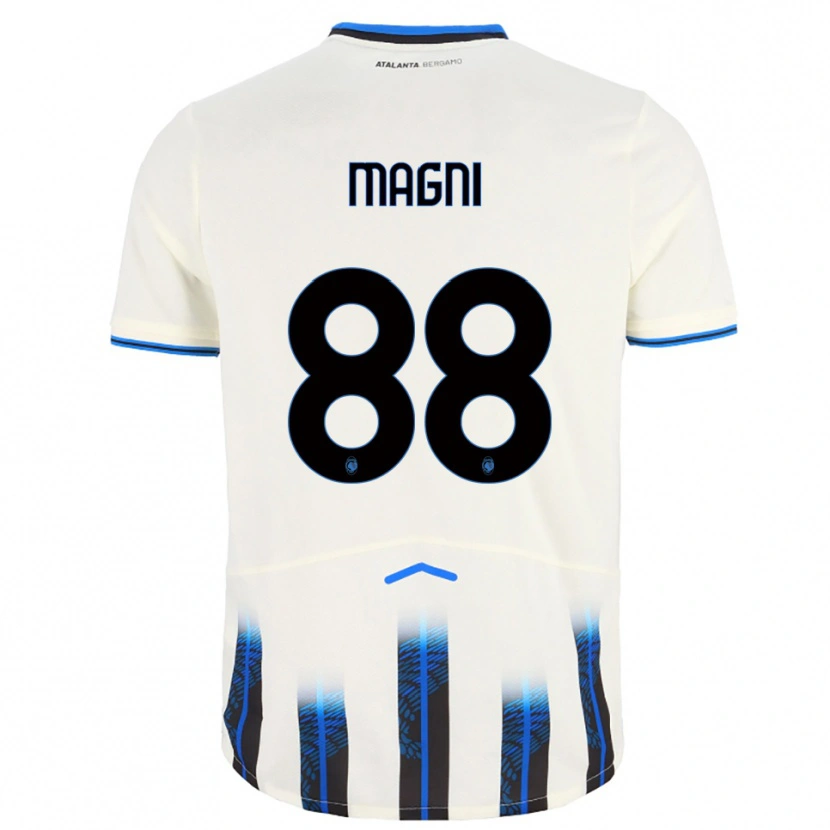 Danxen Women Gloria Magni #88 White Blue Away Jersey 2025/26 T-Shirt