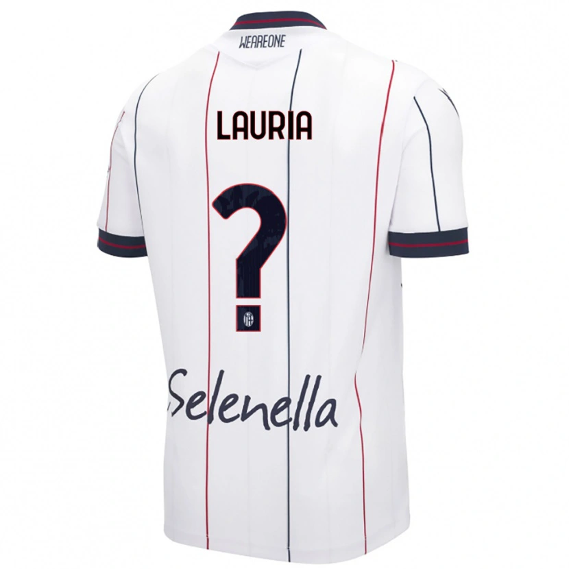 Danxen Women Nicole Lauria #0 White Royal Blue Away Jersey 2025/26 T-Shirt