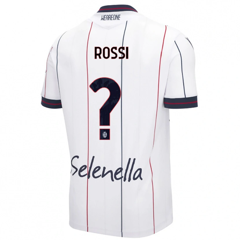 Danxen Women Alice Rossi #0 White Royal Blue Away Jersey 2025/26 T-Shirt