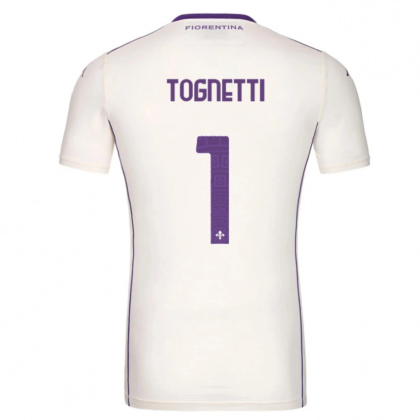 Danxen Women Laerte Tognetti #1 White Purple Red Away Jersey 2025/26 T-Shirt