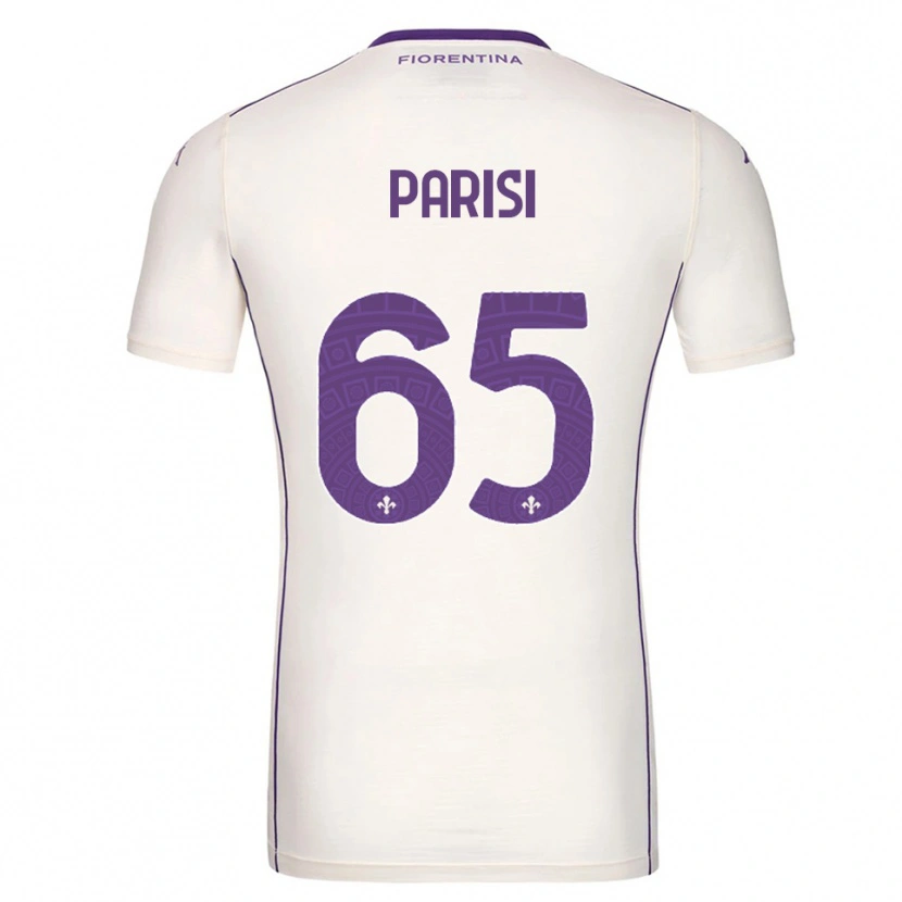 Danxen Women Fabiano Parisi #65 White Purple Red Away Jersey 2025/26 T-Shirt