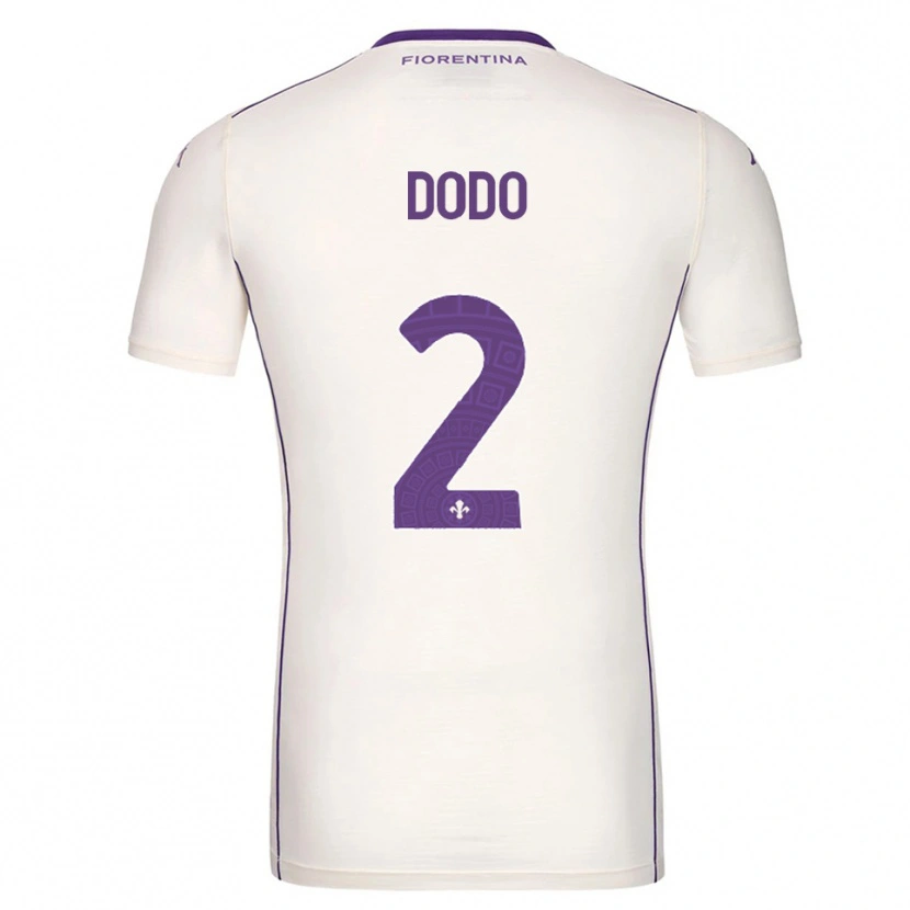 Danxen Women Dodô #2 White Purple Red Away Jersey 2025/26 T-Shirt