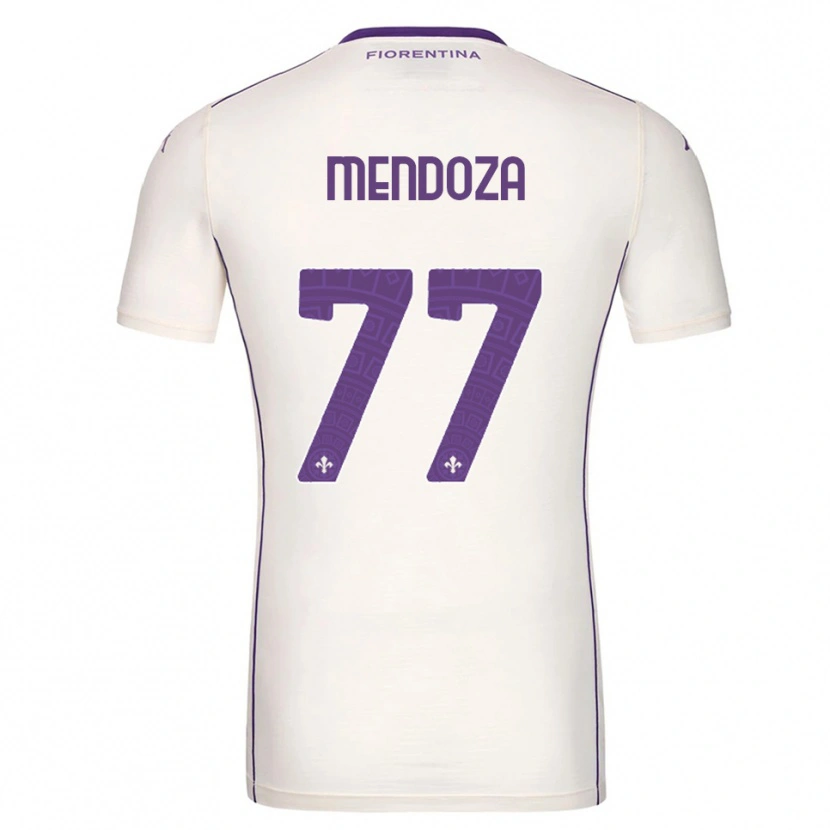 Danxen Women William Mendoza #77 White Purple Red Away Jersey 2025/26 T-Shirt