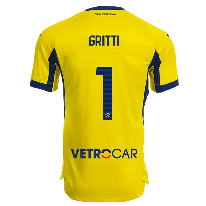 Danxen Women Alessia Gritti #1 Yellow Navy Away Jersey 2025/26 T-Shirt