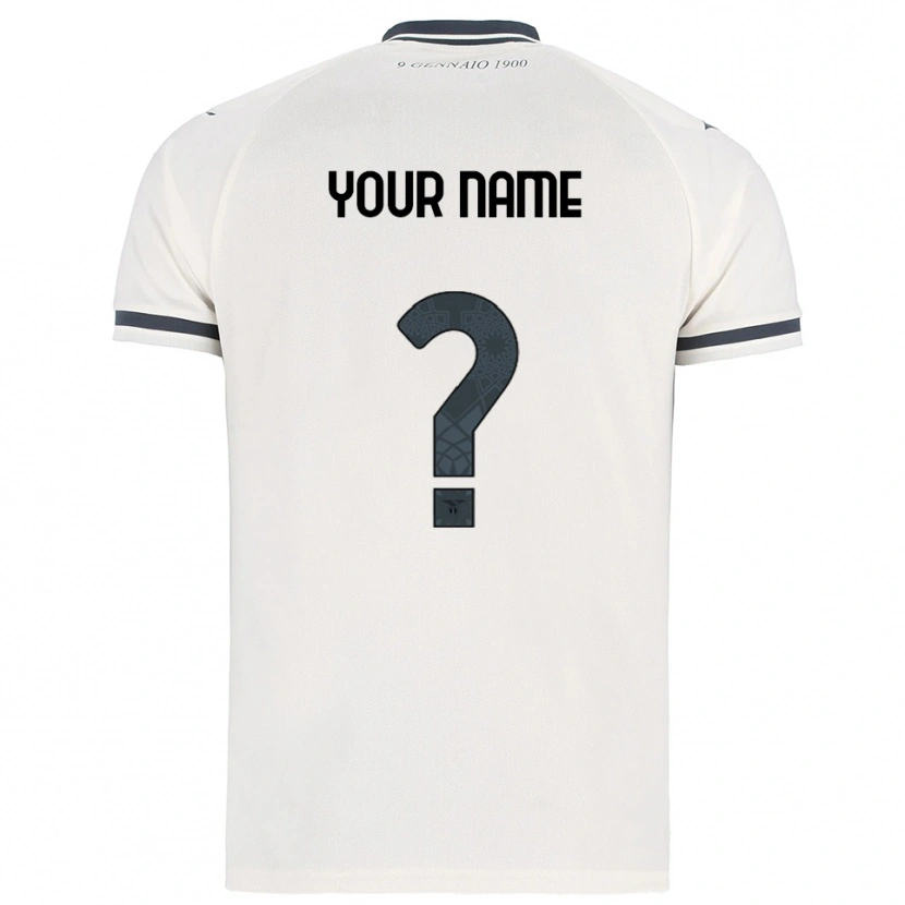 Danxen Women Your Name #0 White Navy Away Jersey 2025/26 T-Shirt
