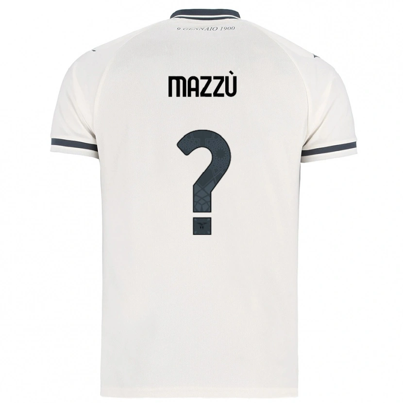 Danxen Women Domenico Mazzù #0 White Navy Away Jersey 2025/26 T-Shirt