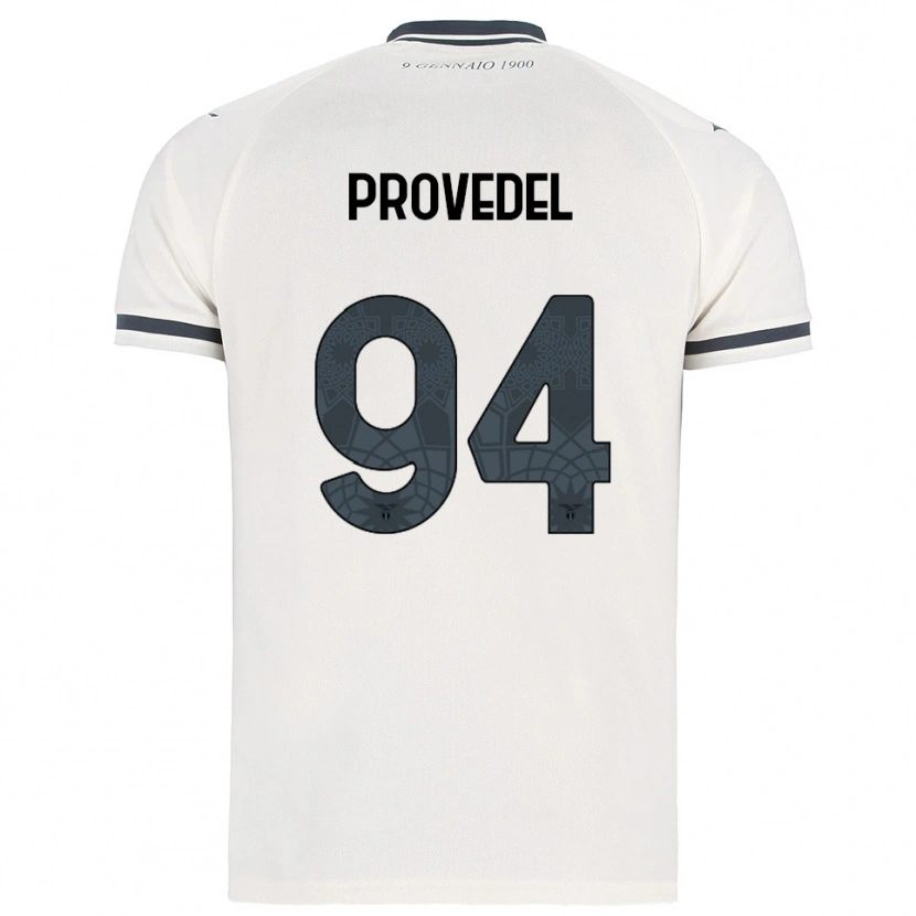 Danxen Women Ivan Provedel #94 White Navy Away Jersey 2025/26 T-Shirt