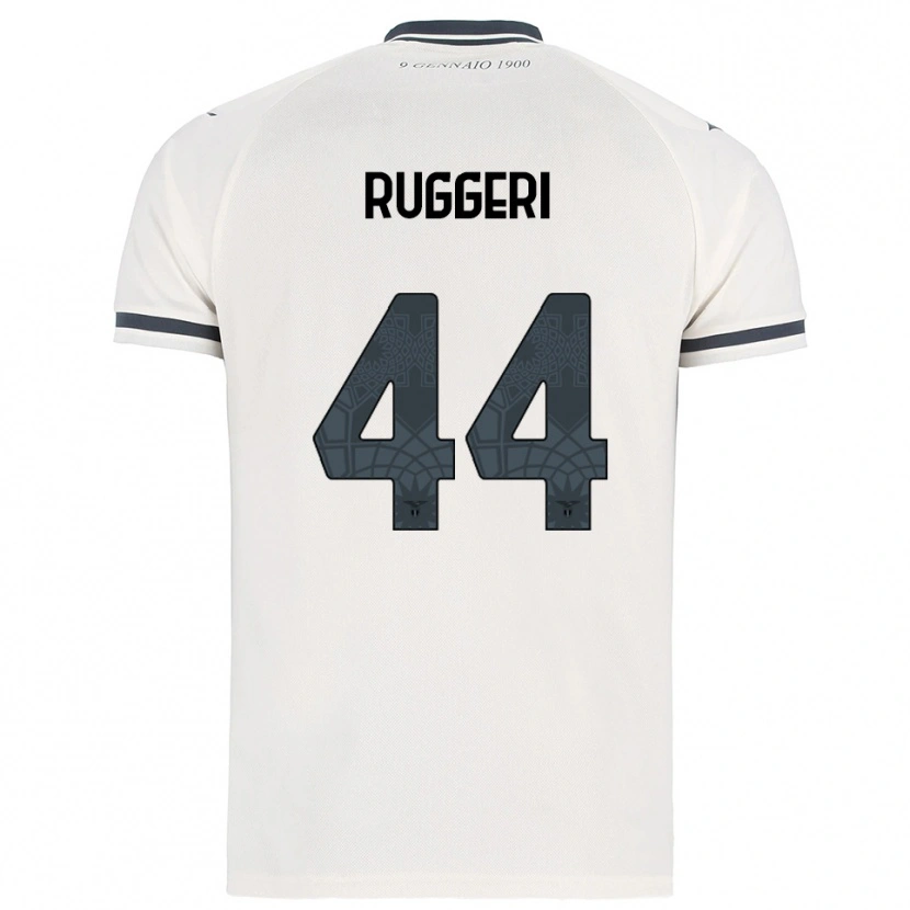 Danxen Women Fabio Andrea Ruggeri #44 White Navy Away Jersey 2025/26 T-Shirt
