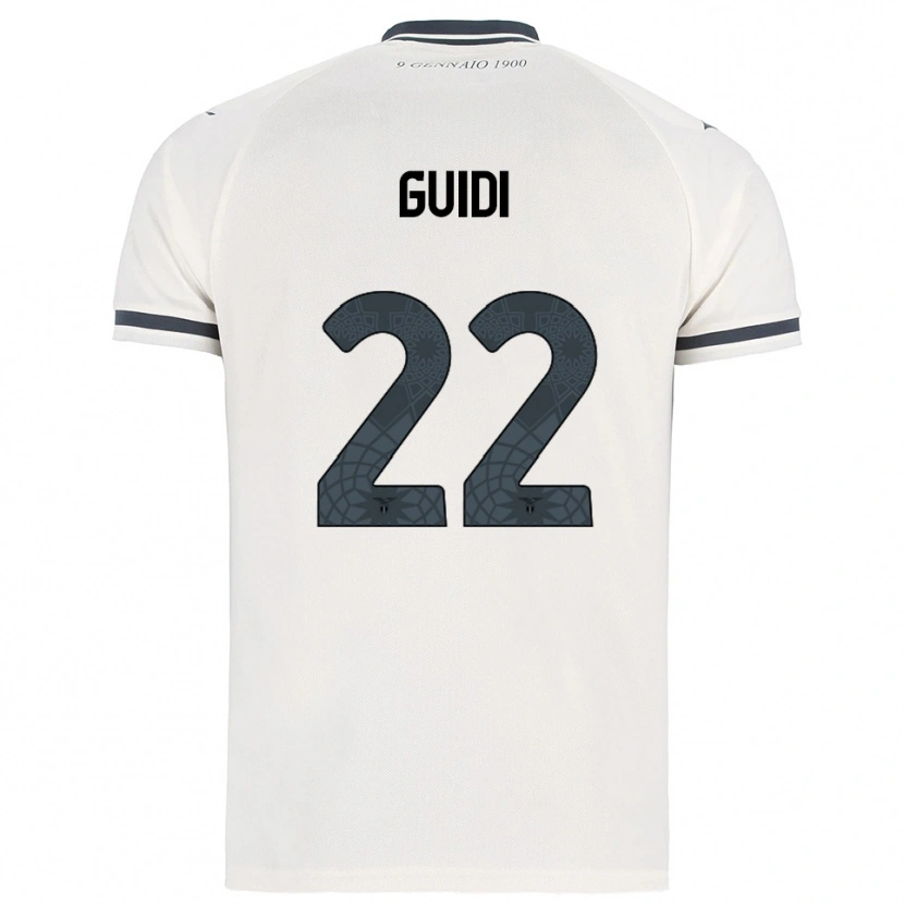 Danxen Women Emma Guidi #22 White Navy Away Jersey 2025/26 T-Shirt
