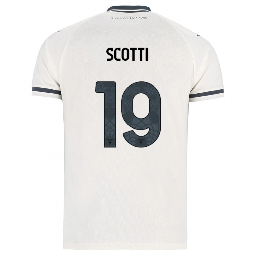 Danxen Women Asia Scotti #19 White Navy Away Jersey 2025/26 T-Shirt