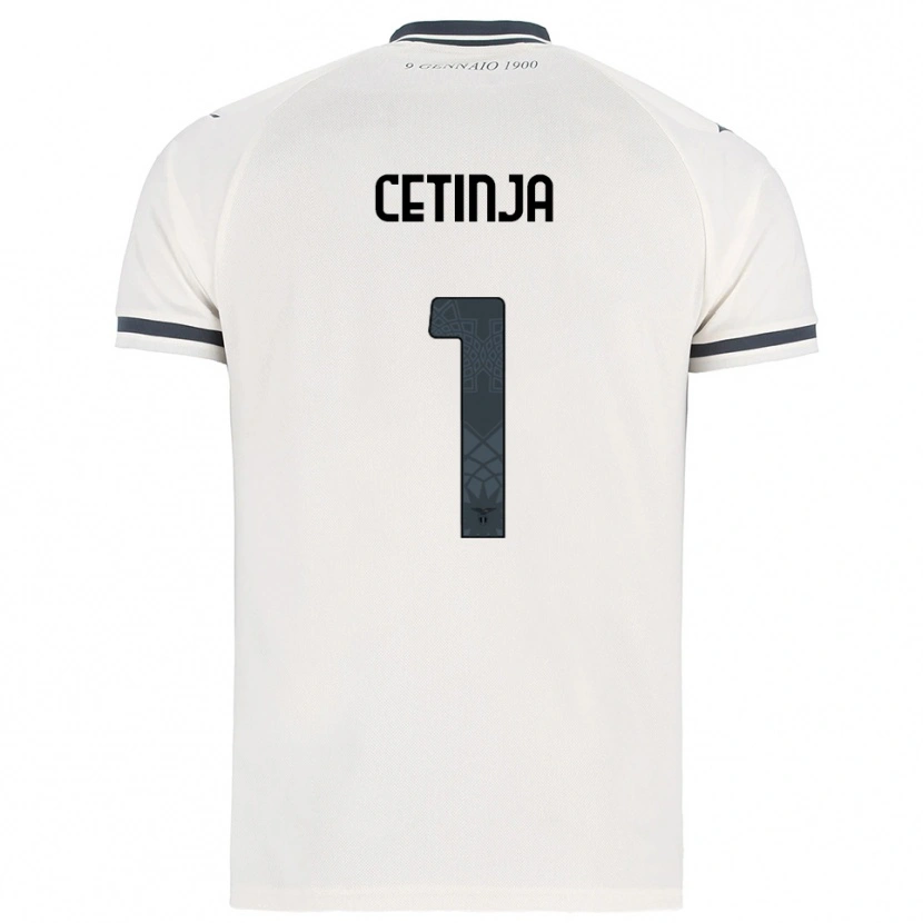 Danxen Women Sara Cetinja #1 White Navy Away Jersey 2025/26 T-Shirt