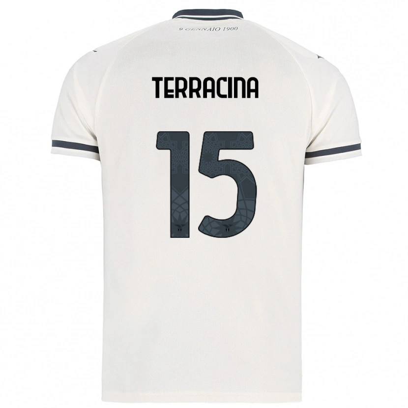 Danxen Women Gavriel Terracina #15 White Navy Away Jersey 2025/26 T-Shirt