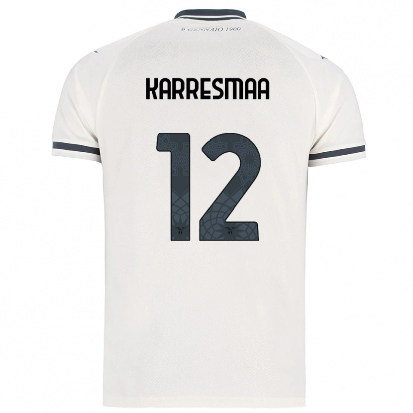 Danxen Women Kerttu Karresmaa #12 White Navy Away Jersey 2025/26 T-Shirt