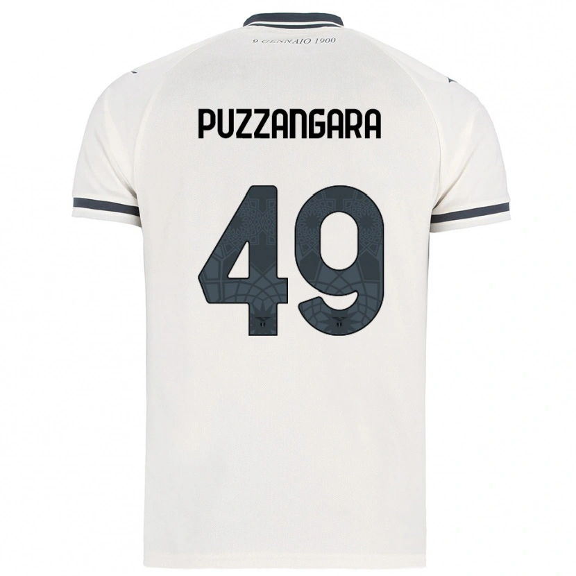 Danxen Women Angelo Antonio Puzzangara #49 White Navy Away Jersey 2025/26 T-Shirt