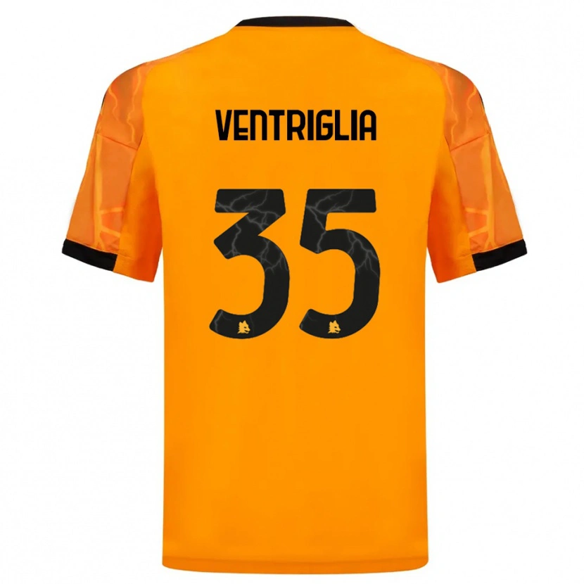 Danxen Women Rosanna Ventriglia #35 Orange Black Away Jersey 2025/26 T-Shirt