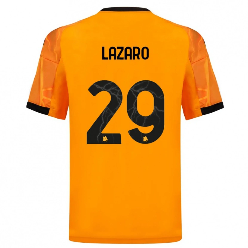 Danxen Women Paloma Lazaro #29 Orange Black Away Jersey 2025/26 T-Shirt