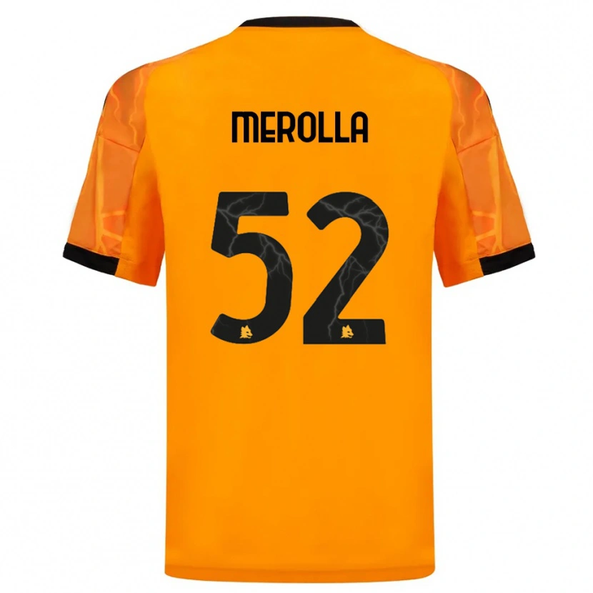 Danxen Women Liliana Merolla #52 Orange Black Away Jersey 2025/26 T-Shirt