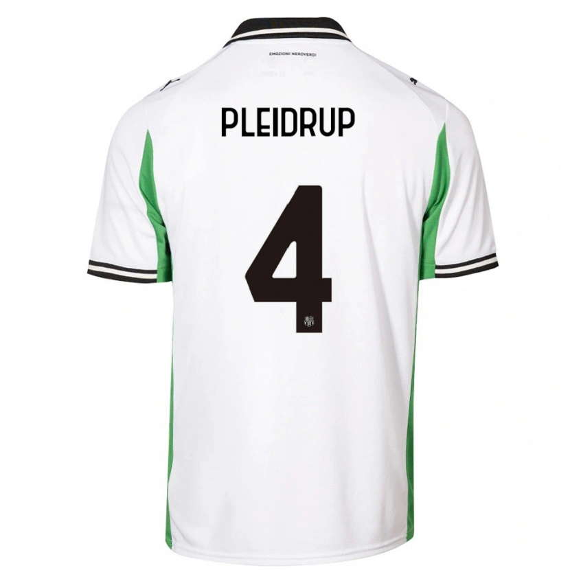 Danxen Women Caroline Pleidrup Gram #4 White Green Black Away Jersey 2025/26 T-Shirt