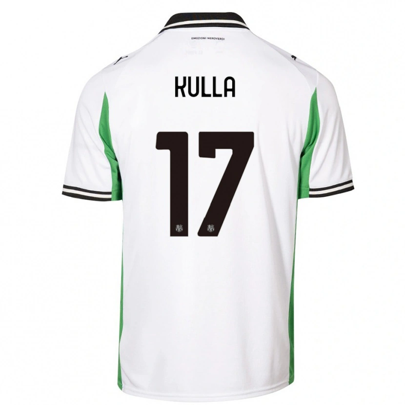 Danxen Women Gabriel Kulla #17 White Green Black Away Jersey 2025/26 T-Shirt
