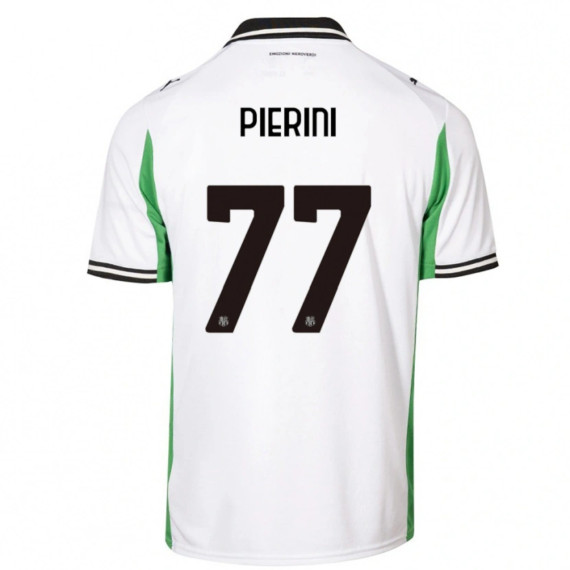 Danxen Women Nicholas Pierini #77 White Green Black Away Jersey 2025/26 T-Shirt
