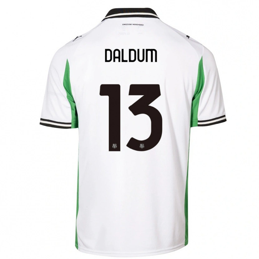 Danxen Women Sonosi Daldum #13 White Green Black Away Jersey 2025/26 T-Shirt