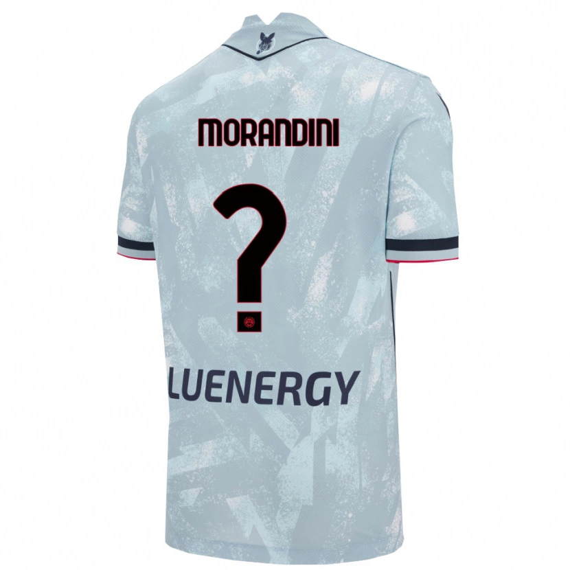 Danxen Women Federico Morandini #0 Light Blue Black Away Jersey 2025/26 T-Shirt