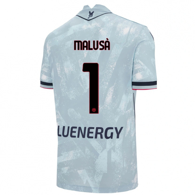 Danxen Women Joel Malusà #1 Light Blue Black Away Jersey 2025/26 T-Shirt