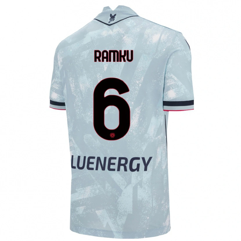 Danxen Women Alex Ramku #6 Light Blue Black Away Jersey 2025/26 T-Shirt