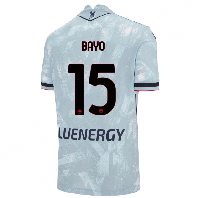 Danxen Women Vakoun Bayo #15 Light Blue Black Away Jersey 2025/26 T-Shirt