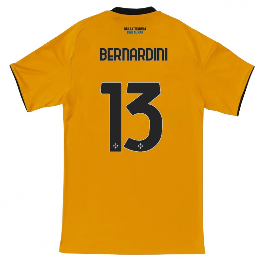 Danxen Women Andrea Bernardini #13 Orange Blue Away Jersey 2025/26 T-Shirt
