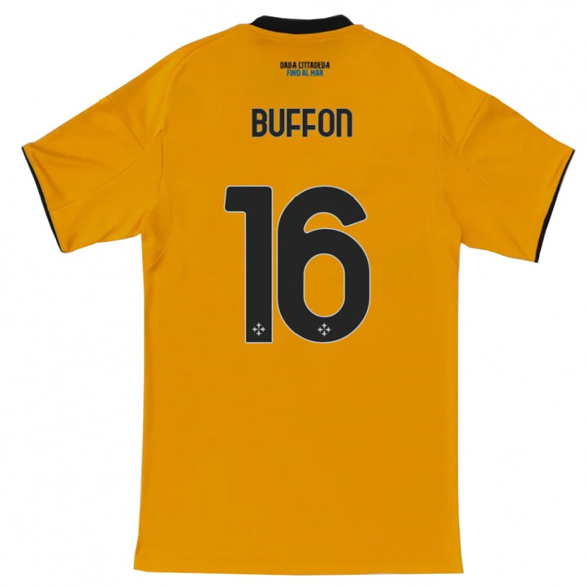 Danxen Women Louis Buffon #16 Orange Blue Away Jersey 2025/26 T-Shirt