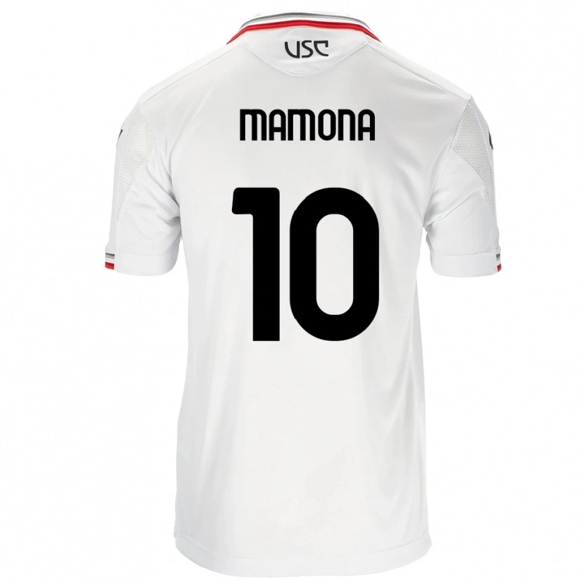 Danxen Women Blue Mamona #10 White Red Away Jersey 2025/26 T-Shirt