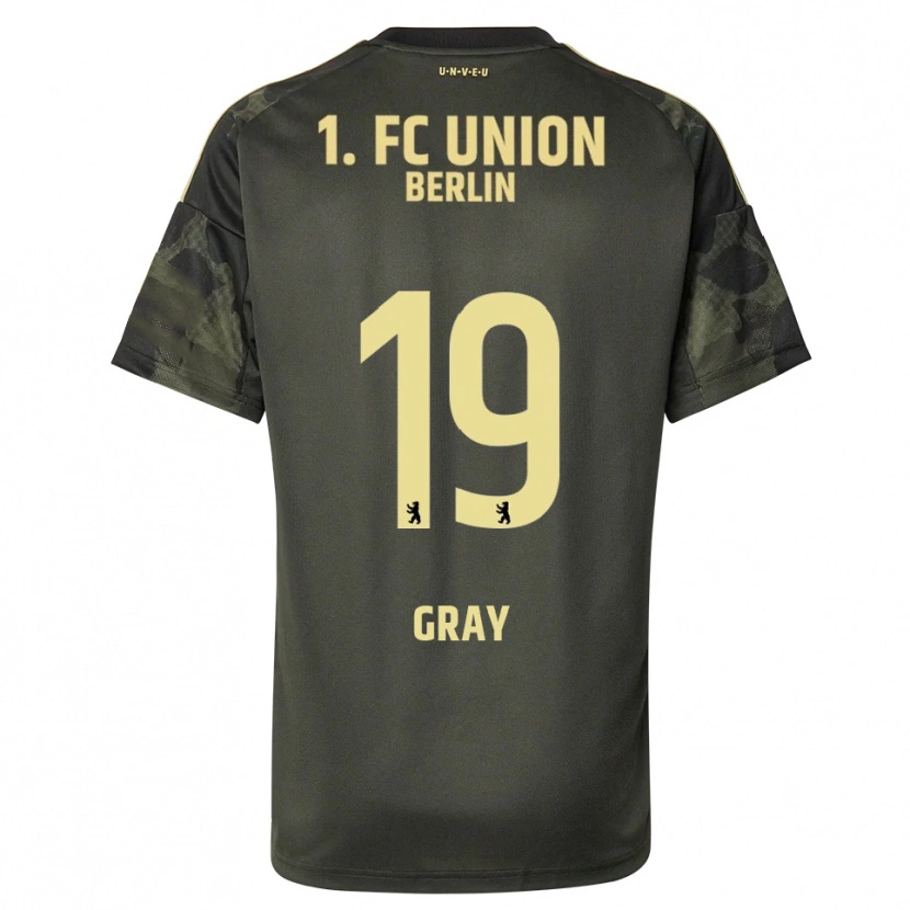 Danxen Women Mekhi Gray #19 Dark Green Black Away Jersey 2025/26 T-Shirt