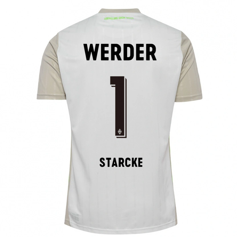 Danxen Women Bennet Starcke #1 White Black Away Jersey 2025/26 T-Shirt