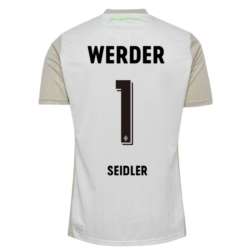 Danxen Women Calvin Seidler #1 White Black Away Jersey 2025/26 T-Shirt