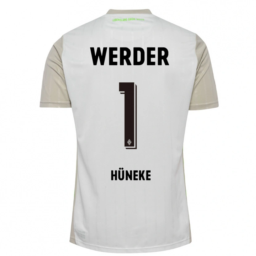 Danxen Women Win Hüneke #1 White Black Away Jersey 2025/26 T-Shirt