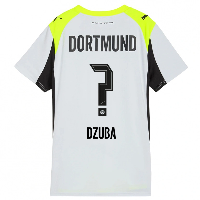Danxen Women Fabian Dzuba #0 Fluorescent Yellow Away Jersey 2025/26 T-Shirt