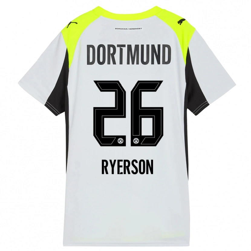 Danxen Women Julian Ryerson #26 Fluorescent Yellow Away Jersey 2025/26 T-Shirt