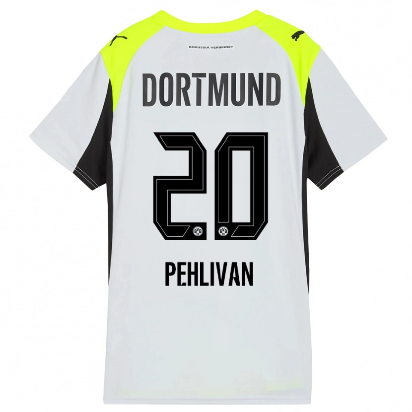 Danxen Women Miran Pehlivan #20 Fluorescent Yellow Away Jersey 2025/26 T-Shirt