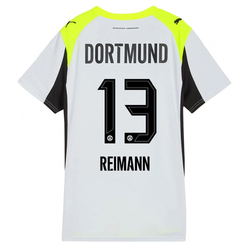 Danxen Women Paula Reimann #13 Fluorescent Yellow Away Jersey 2025/26 T-Shirt