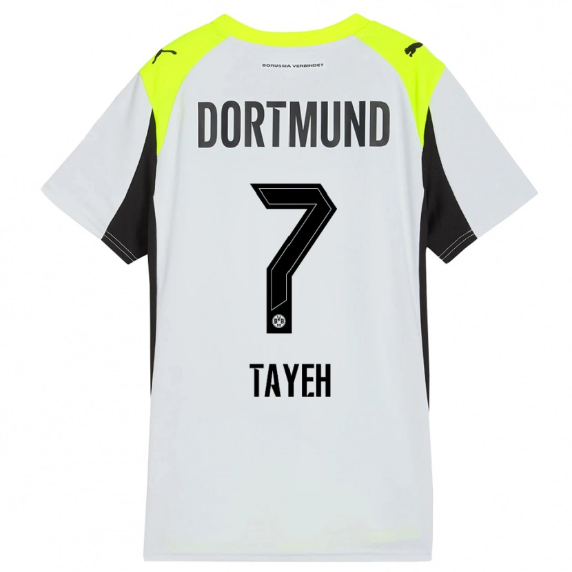 Danxen Women Marah Tayeh #7 Fluorescent Yellow Away Jersey 2025/26 T-Shirt