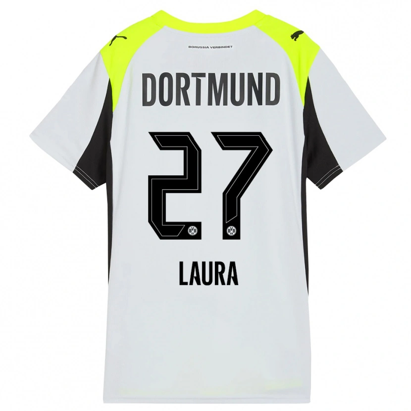 Danxen Women Van Der Heijden Laura #27 Fluorescent Yellow Away Jersey 2025/26 T-Shirt
