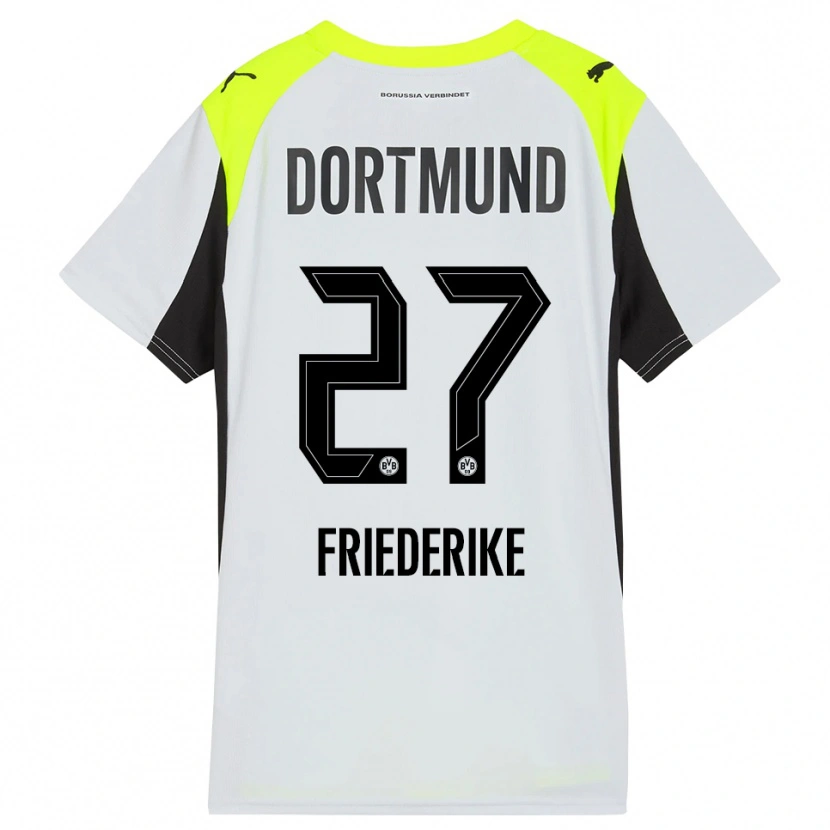 Danxen Women Burczik Friederike #27 Fluorescent Yellow Away Jersey 2025/26 T-Shirt